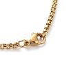PVD Vacuum Plating 304 Stainless Steel Rugby Pendant Necklaces NJEW-Z023-02G-3