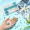 192Pcs 6 Styles Synthetic Turquoise Beads TURQ-FS0001-07-7