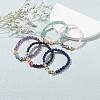 Natural Mixed Gemstone Beaded Bracelets BJEW-JB06474-3