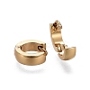 304 Stainless Steel Huggie Hoop Earrings EJEW-L252-043C-G-2