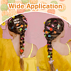 50Pcs 5 Style Mini Resin Simulation Orange RESI-DC0001-27-7