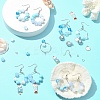 Acrylic Bead DIY Earring Making Kits DIY-FS0006-67B-8