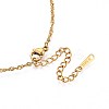 2MM 304 Stainless Steel Singapore Chains Necklaces NJEW-N058-06G-2