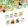 50Pcs Transparent Acrylic Pendants PALLOY-FS00043-02-2