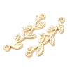 Alloy Connector Charms AL-CBAB7DD-06G-3