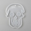 Halloween DIY Skull Pendant Silicone Molds DIY-P006-41-2