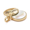 Rack Plating Brass Pendants KK-M229-39G-3