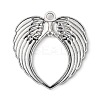 Tibetan Style Alloy Wing Large Pendants X-TIBEP-S100-AS-NR-2