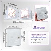 2Pcs PVC Mini Photocard Holder Book AJEW-SP0002-20B-05-2