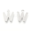 Non-Tarnish 201 Stainless Steel Charms X-STAS-C021-06P-W-2