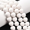 Natural Mashan Jade Round Beads Strands G-D263-12mm-XS01-1