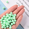 Opaque Acrylic Beads MACR-S370-C8mm-A05-5