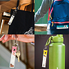 PU Leather & Cotton Name Marker Keychain AJEW-WH0514-001-6