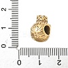 304 Stainless Steel European Beads STAS-S185-02G-3