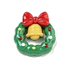 Christmas Theme Opaque Resin Decoden Cabochons CRES-B022-05J-1