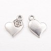 Tibetan Style Alloy Charms Pendants TIBEP-A124433-AS-FF-2