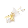Frosted Acrylic Pendants PALLOY-JF04047-5