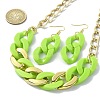 Acrylic Chains Jewelry Set SJEW-JS01288-03-2