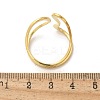 304 Stainless Steel Cuff Rings RJEW-C124-06A-G-5