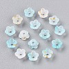 Frosted Transparent Acrylic Beads LS-OACR-N137-72I-2