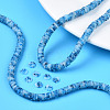 Handmade Polymer Clay Beads Strands CLAY-R089-6mm-163-7