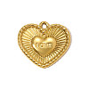 304 Stainless Steel Pendants STAS-OY009-86G-1
