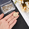 800Pcs 316 Surgical Stainless Steel Rondelle Crimp Beads STAS-BBC0008-70-3