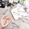 30Pcs Iron Brooch Findings  FIND-SC0020-46AB-3