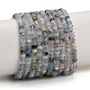 Natural Aquamarine Beads Strands GG-CBA753B-B01-2x4mm-2