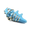 Alloy Enamel Pendants ENAM-H043-01G-03-2