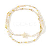 2Pcs Bohemian Glass Seed Beaded Stretch Bracelet Sets XM0961-7-1