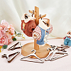 Wood Doll Clothes Hangers DOLL-WH0004-03B-5