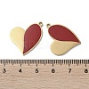 Ion Plating(IP) 304 Stainless Steel Pendants STAS-C083-05G-01-3