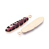 Alloy Enamel Pendants FIND-G078-34G-01-3