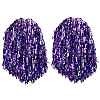 Plastic Cheerleading Pom Poms Cheerleading Hand Flowers AJEW-WH20010-89B-1