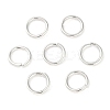 Brass Open Jump Rings KK-N254-45B-P-1