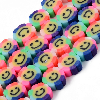 Handmade Polymer Clay Beads Strands CLAY-N008-003-1
