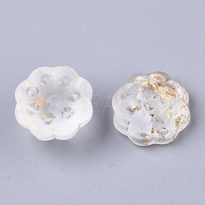 Two Tone Transparent Spray Painted Glass Beads LS-X-GLAA-N035-06A-G07-1