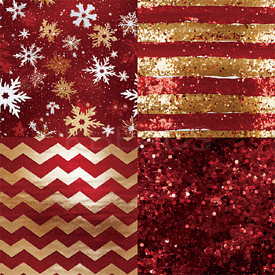 24Pcs 12 Styles Light Scrapbook Paper Pads DIY-CP0011-57C-1