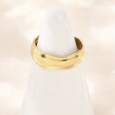 304 Stainless Steel Cuff Rings RJEW-D332-012C-G-1