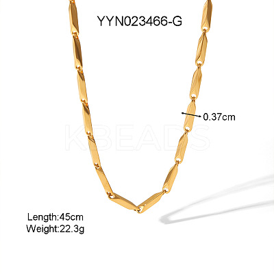 304 Stainless Steel Link Chain Bracelets & Necklaces Sets for Unisex ED1203-1-1