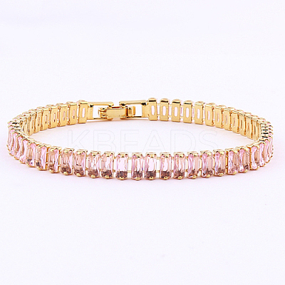 Cubic Zirconia Tennis Bracelets ND9317-2-1