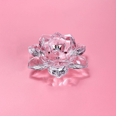 Glass Candle Holder CAND-PW0003-011B-1