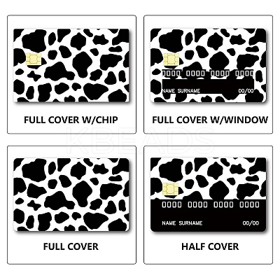 PVC Plastic Waterproof Card Stickers DIY-WH0432-057-1