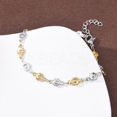 304 Stainless Steel Chain Bracelets BJEW-P376-04A-1