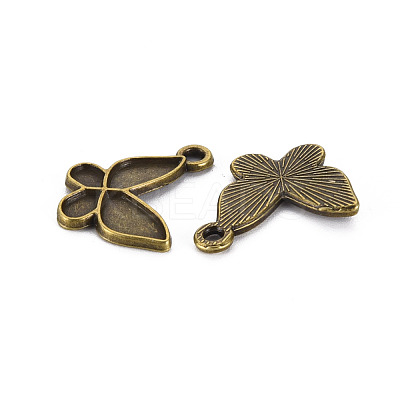 Tibetan Style Alloy Pendant Enamel Settings PALLOY-N160-42AB-1