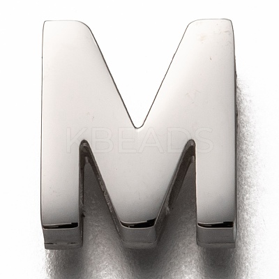Non-Tarnish 304 Stainless Steel Slide Charms STAS-P270-14P-1