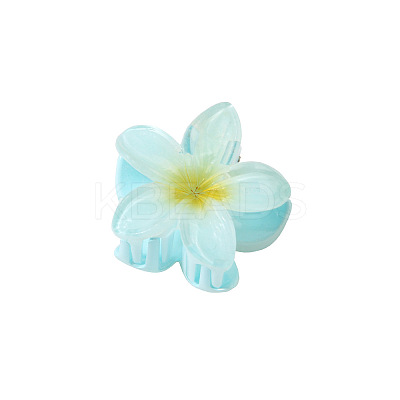 Flower Shape Plastic Claw Hair Clips LS-PW-WG52864-05-1
