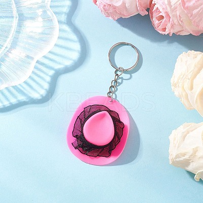 Hat Plastic Keychains KEYC-JKC01399-01-1