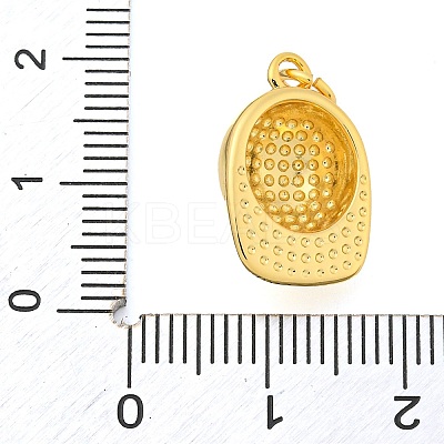 Rack Plating Brass Pendants KK-Z063-30F-G-1